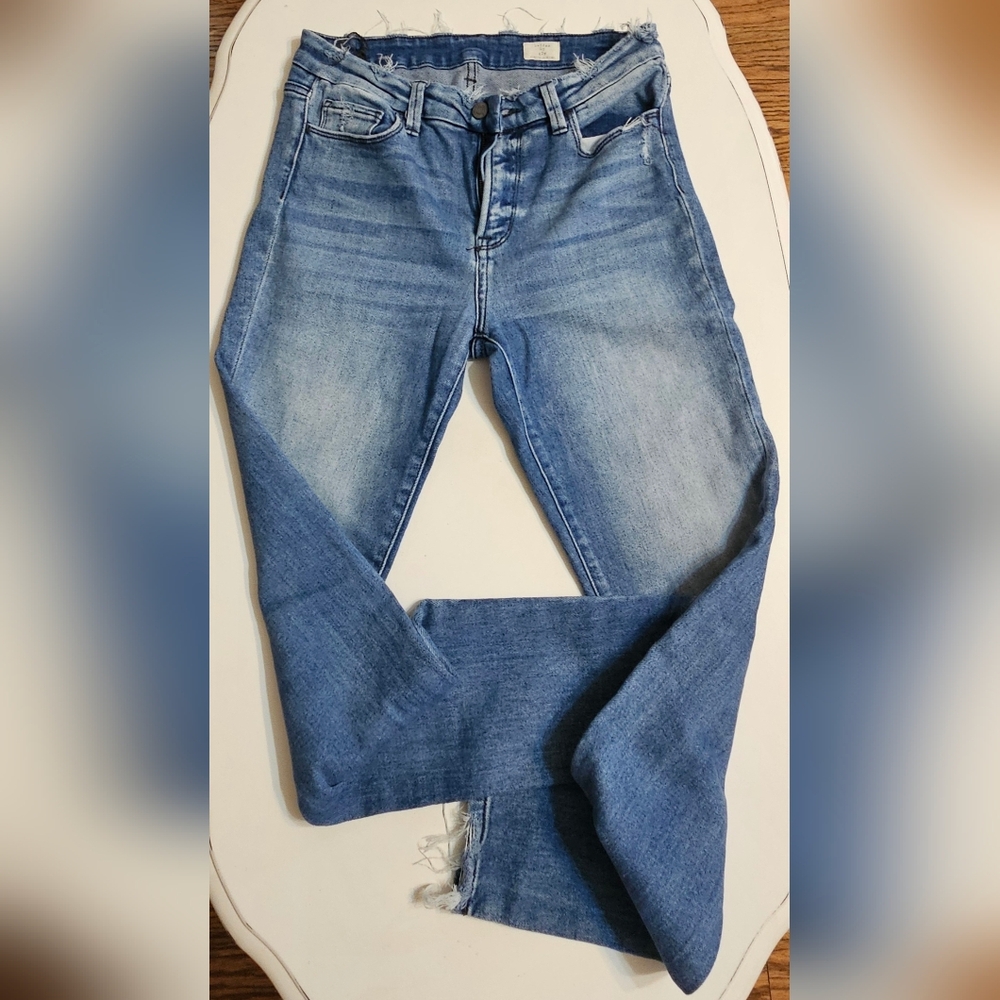 Size 29 Classic Blue Women's BRIDGE BY GLY Mid-rise Skinny Jeans
